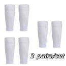 Conjunto de 3 pares de meias de caneleira para homens e mulheres