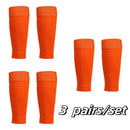 Conjunto de 3 pares de meias de caneleira para homens e mulheres