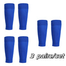 Conjunto de 3 pares de meias de caneleira para homens e mulheres