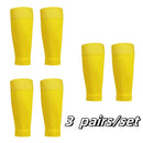 Conjunto de 3 pares de meias de caneleira para homens e mulheres