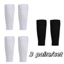 Conjunto de 3 pares de meias de caneleira para homens e mulheres