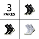 Meias de futebol masculinas, meias de corrida de poliamida