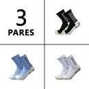 Meias de futebol masculinas, meias de corrida de poliamida