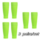 Conjunto de 3 pares de meias de caneleira para homens e mulheres