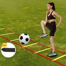 Escada de agilidade com tiras de nylon para futebol