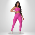 Kit Completo: 4 Leggings + 4 Tops PowerFit