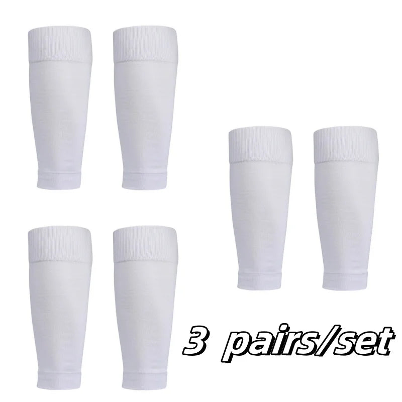 Conjunto de 3 pares de meias de caneleira para homens e mulheres