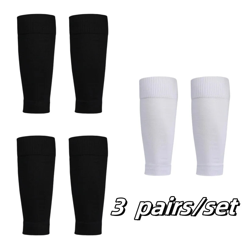 Conjunto de 3 pares de meias de caneleira para homens e mulheres