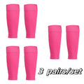 Conjunto de 3 pares de meias de caneleira para homens e mulheres