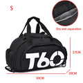 Mochila esportiva T60 para academia, feminina e masculina