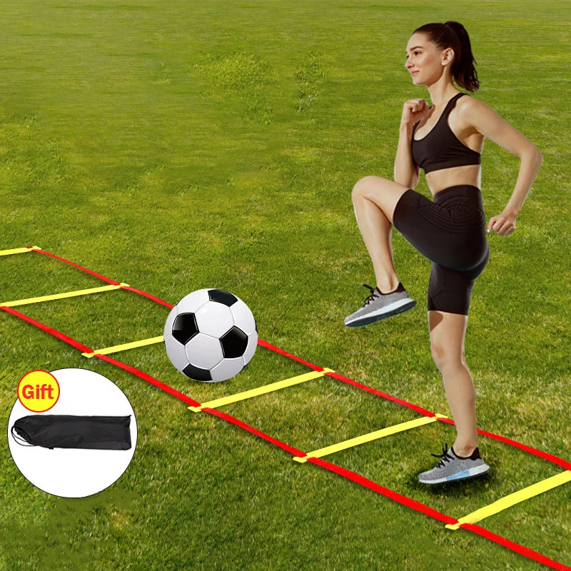 Escada de agilidade com tiras de nylon para futebol