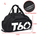 Mochila esportiva T60 para academia, feminina e masculina